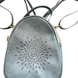 Aphison Forever Sunshine Backpack Womens Faux Leather Laser Cut Tassel Purse Bag